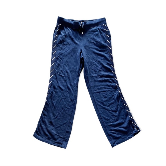 L. Ralph Lauren Pull-On Jogger Pants Pull-On Navy Size L - Picture 3 of 5